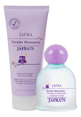 Tender Moments Lavanda Colonia Relajante Jafra D Bebe+crema