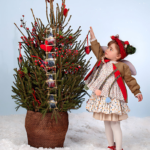 Figura De Hombre Viejo Para Colgar En Forma De Árbol De Navi