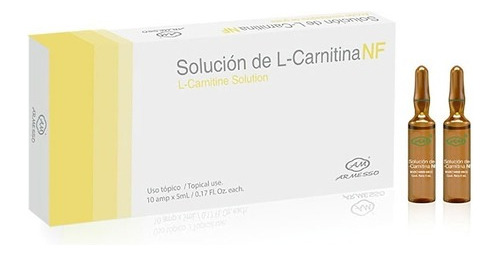 Solución De L-carnitina Nf X10 - mL a $23800
