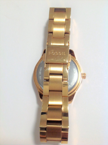 Reloj Fossil Pulsera Genuino Stella Mini Oro Rosa Es 3196 (Usado)