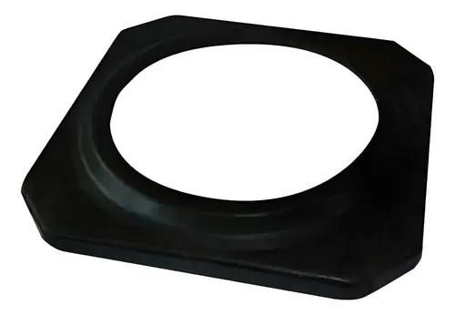 Base de Borracha para Cone de Sinalização 75cm Plastcor PL4060 PL4062 2 Fitas