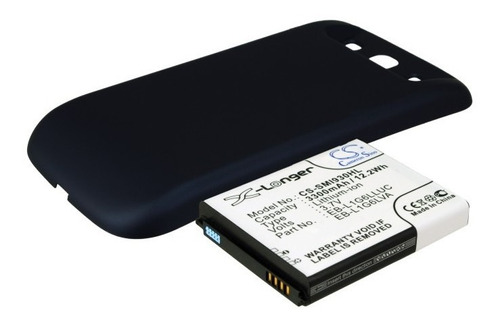 Carcasa + Bateria Galaxy S3 Iii I9300 Gt-i9308 Extendida!