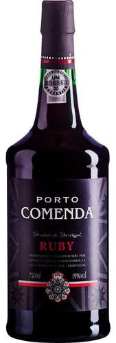 Vinho Português Porto Comenda Ruby Garrafa 750ml