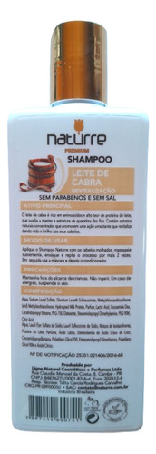 Kit Shampoo E Condicionador Naturrê Leite De Cabra