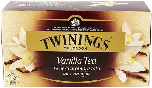 Te Twinings Negro Vainilla Aromatizado Te Nero Vaniglia