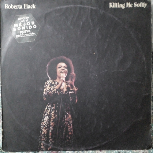 Roberta Flack Killing Me Softly Disco De Vinilo Lp Impecable