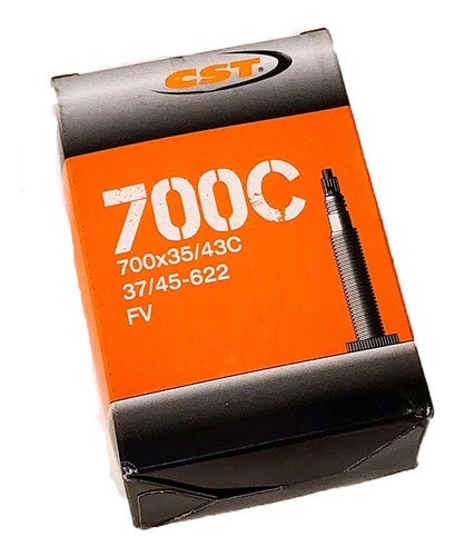 Camara Bicicleta Cst 700x35-43 Valvula Presta 40mm Presta