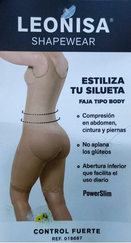 Faja Colombiana Tipo Body, Marca Leonisa