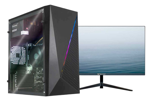 Pc Gamer + Monitor 21 Ryzen 5 5600gt 32gb Ram 1tb Ssd C/wifi