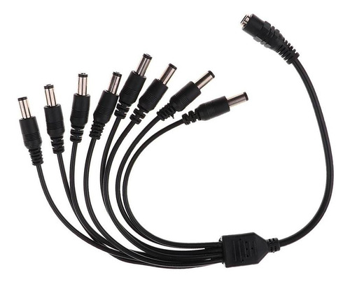 Cable Adaptador De Cámara Alimentación Seguridad 8 Puertos