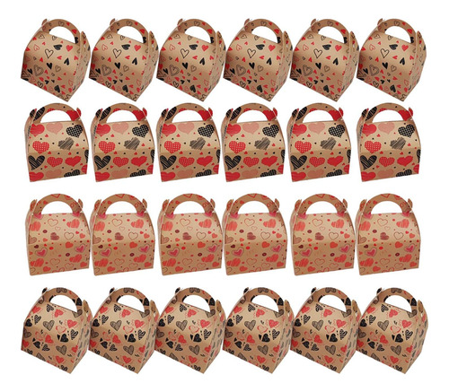 24 Uds Cajas De Dulces Para El Día De Valentín Caja De