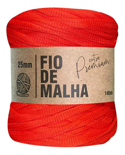 Fio De Malha Fischer Premium Cores Especiais Crochê Tricô Cor Vermelho