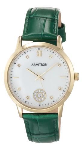 Reloj De Pulsera Mujer Armitron 75/5834 Con Correa De Cuero