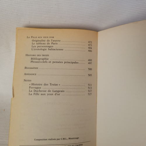 Histoire Des Treize Ferragus La Duchesse De Langeais Balzac