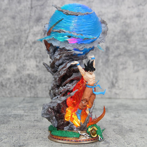 Boneco Goku Genkidama Action Led de 24 cm em Dragon Ball Z