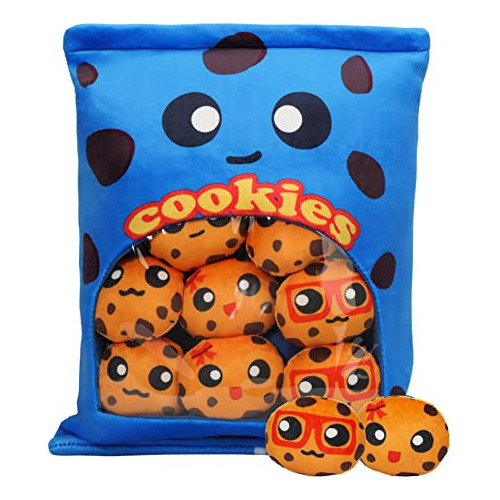 Nukbil Cookies Plush Pillow Pillow, Yummy Food Pillow Dncwh