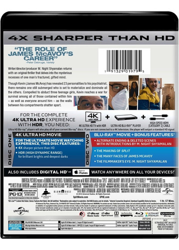 Blu-ray 4k Fragmentado - Importado - Opções Em Português.