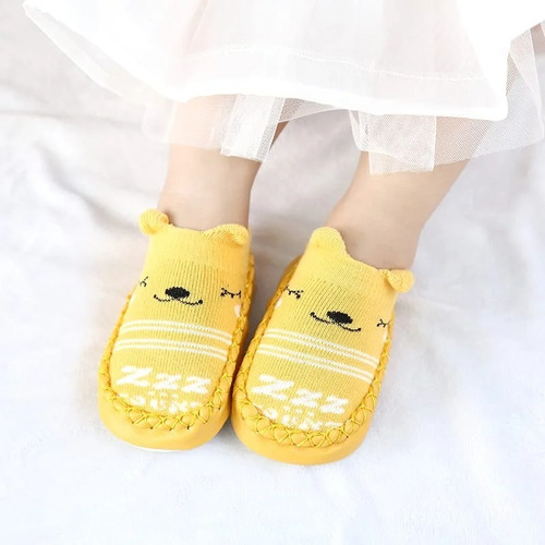 Zapato De Bebé Pantufla Antideslizante 0-24 Meses Babyshower