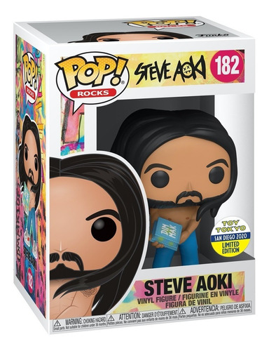 Funko Pop! Steve Aoki Toy Tokio #182 Detalles En Caja