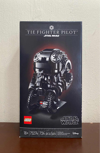 Lego Star Wars, Tie Fighter Pilot Helmet, Nuevo