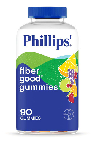 Suplementos De Fibra De Gomita De Phillips', 90 Unidades