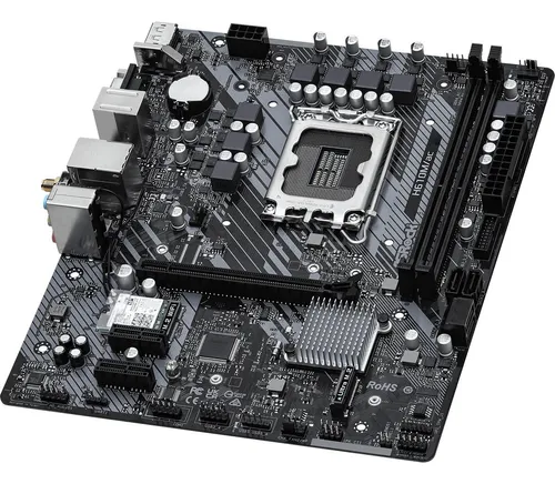 Motherboard Asrock h610m/ac Intel Lga1700 Negro Ddr4 Matx