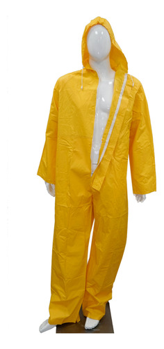 Mameluco Pvc/nylon Amarillo Xl