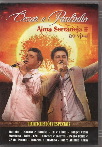 Dvd Cezar E Paulinho Alma Sert. 2