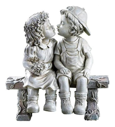 Eatingbiting Primer Beso Amante De Los Niños Escultura De Ja