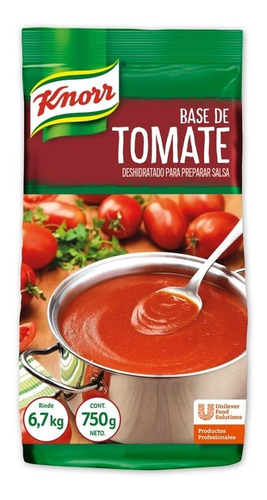 Tomate Deshidratado Knorr X 750 Gr X 3  Unidades