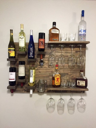 Cantina Flotante Cava Para Botellas Mini Bar Vinos