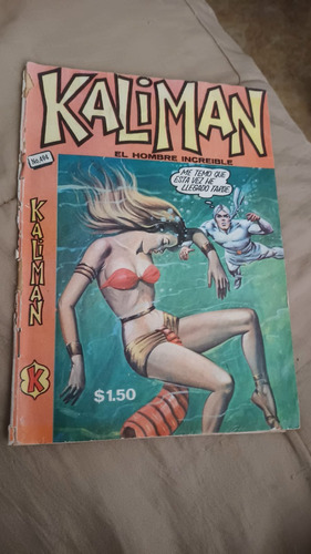 Kaliman El Hombre Increíble N.494 Comic Promotora K Año-1975
