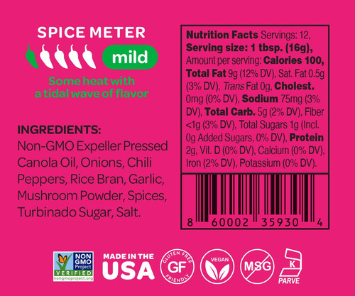 Mr Bing Chili Crisp - Aceite De Chile Delicioso Y Sabroso -