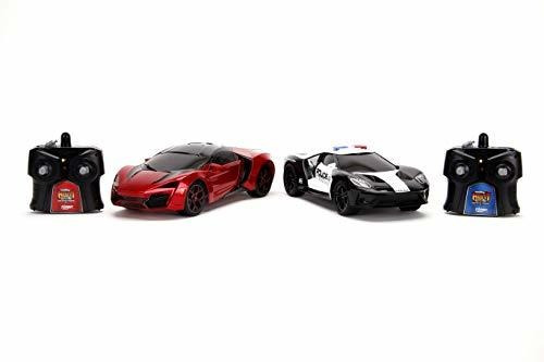 Jada Toys Hyperchargers 1:16 2017 Ford Gt & Lykan Hypersport
