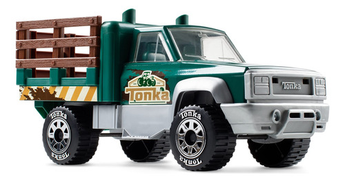 Tonka Steel Classics, Camión De Granja: Fabricado Con Acer.