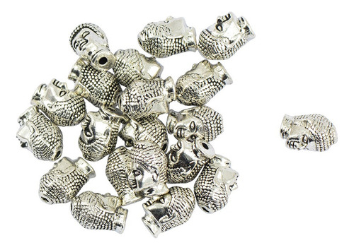 . 20pcs 3d Buda Charms Colgantes De Plata Tibetana