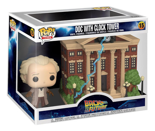 Funko Pop Back To The Future Doc With Clock Tower