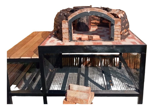 Puerta De Fundición Para Horno De Barro.