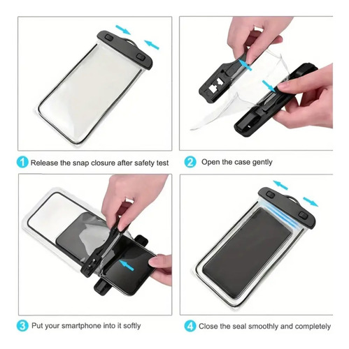 Funda Bolsa Protector Contra Agua Celular Teléfono Resistente