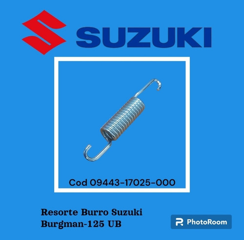 Resorte Burro Suzuki Burgman-125 Ub  