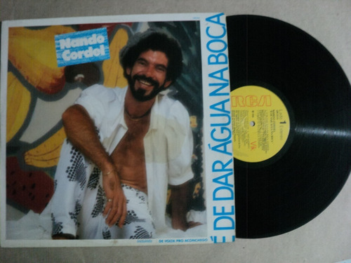 Lp Nando Cordel- É De Dar Água Na Boca-1986- Frete Barato (Usado)