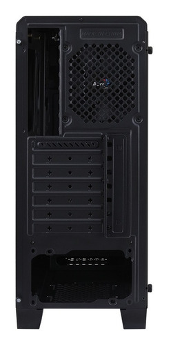 Gabinete Gamer Aerocool Cylon Tg Negro Rgb Cristal Templado