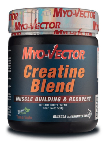 Creatine Blend Myovector Creatina 500 G Sabor Piña Limón