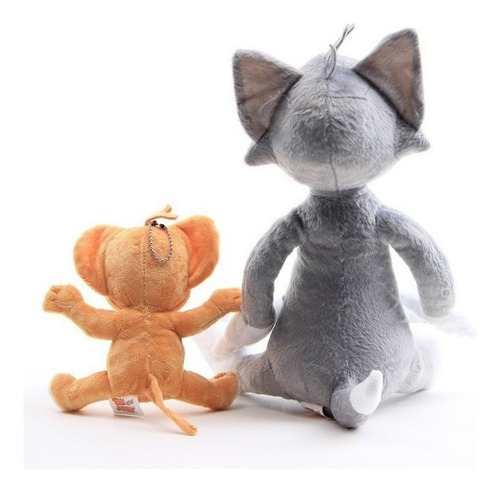 Imagen 2 de 7 de Peluche Infantil Con Diseño De Gato Y Ratón De Tom Y Jerry,