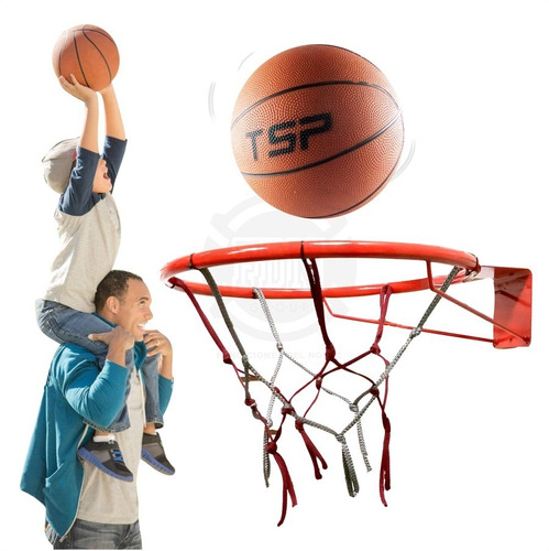 Aro Basquet Con Pelota Pesada N°5 Basket Balon Juego