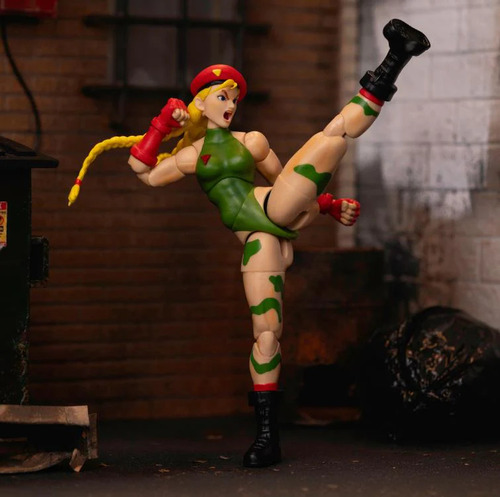 Action Figure Cammy 1/12 Street Fighter Ii Jada Toys