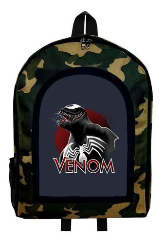 Mochila Camuflada Venom Nueva Colección Modelo 36