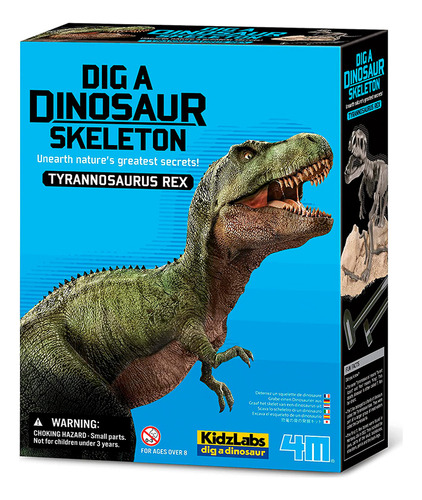 Juego Educativo 4m Excavación Del Esqueleto Tiranosaurio Rex