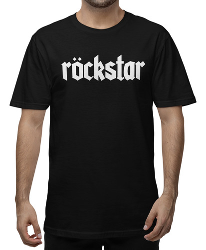 Remera Rockstar Gustavo Cerati Soda Stereo - Algodon Premium