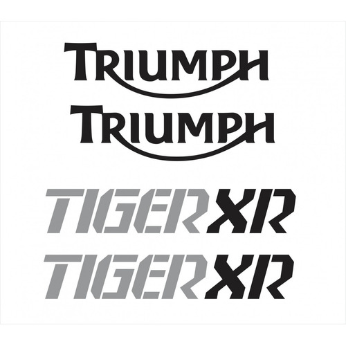 Kit Adesivo Compatível Com Tiger 800xr 800 Xr Branca Tg021